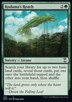 Kodama's Reach⁣ - Commander: Streets of New Capenna⁣ (Common)⁣ [298]