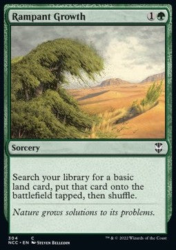 Rampant Growth⁣ - Commander: Streets of New Capenna⁣ (Common)⁣ [304]