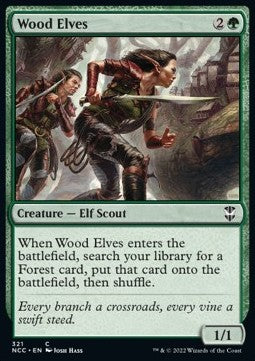 Wood Elves - Commander: Streets of New Capenna (Common) [NCC-321]