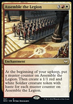 Assemble the Legion⁣ - Commander: Streets of New Capenna⁣ (Rare)⁣ [327]