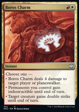 Boros Charm⁣ - Commander: Streets of New Capenna⁣ (Uncommon)⁣ [332]