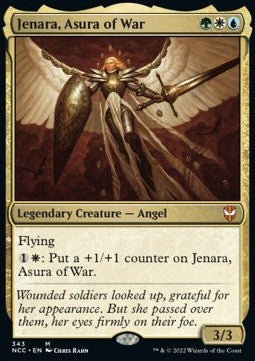 Jenara, Asura of War⁣ - Commander: Streets of New Capenna⁣ (Mythic)⁣ [343]