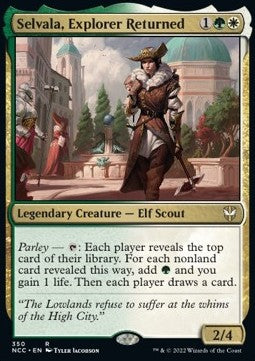 Selvala, Explorer Returned⁣ - Commander: Streets of New Capenna⁣ (Rare)⁣ [350]