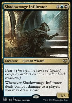 Shadowmage Infiltrator⁣ - Commander: Streets of New Capenna⁣ (Rare)⁣ [351]