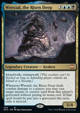 Wrexial, the Risen Deep⁣ - Commander: Streets of New Capenna⁣ (Mythic)⁣ [359]