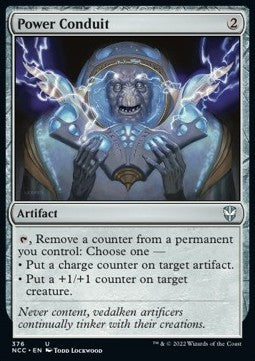 Power Conduit⁣ - Commander: Streets of New Capenna⁣ (Uncommon)⁣ [376]