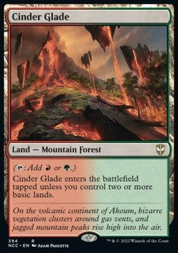 Cinder Glade - Commander: Streets of New Capenna (Rare) [NCC-394]