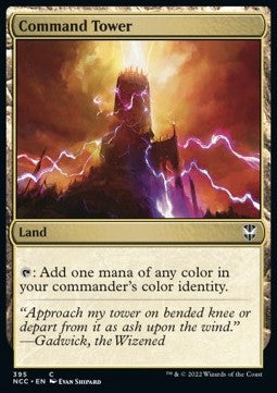 Command Tower⁣ - Commander: Streets of New Capenna⁣ (Common)⁣ [395]