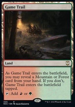 Game Trail⁣ - Commander: Streets of New Capenna⁣ (Rare)⁣ [405]