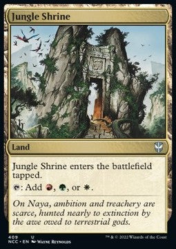 Jungle Shrine - Commander: Streets of New Capenna (Uncommon) [NCC-409]