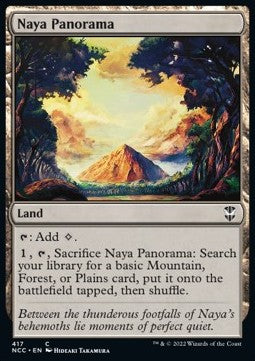 Naya Panorama - Commander: Streets of New Capenna (Common) [NCC-417]