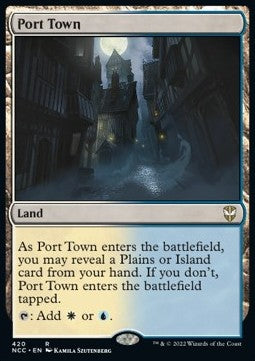 Port Town⁣ - Commander: Streets of New Capenna⁣ (Rare)⁣ [420]