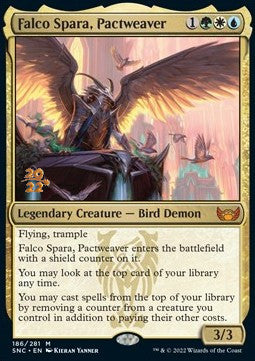 Falco Spara, Pactweaver (V.1)⁣ - Streets of New Capenna: Promos⁣ (Mythic)⁣ [186]