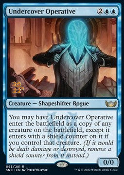 Undercover Operative (V.1)⁣ - Streets of New Capenna: Promos⁣ (Rare)⁣ [63]