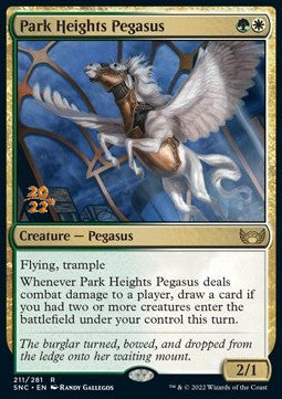 Park Heights Pegasus (V.1)⁣ - Streets of New Capenna: Promos⁣ (Rare)⁣ [211]