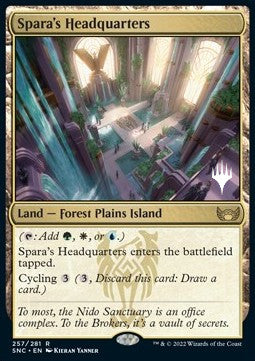 Spara's Headquarters (V.2)⁣ - Streets of New Capenna: Promos⁣ (Rare)⁣ [257]