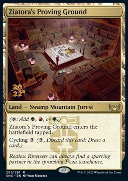 Ziatora's Proving Ground (V.1)⁣ - Streets of New Capenna: Promos⁣ (Rare)⁣ [261]