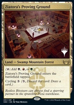 Ziatora's Proving Ground (V.2) - Streets of New Capenna: Promos (Rare) [PSNC-261]