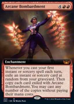 Arcane Bombardment - Streets of New Capenna: Extras (Mythic) [XSNC-422]