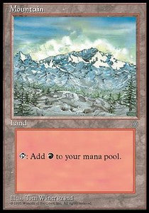 Mountain (V.1)⁣ - Ice Age⁣ (Land)
