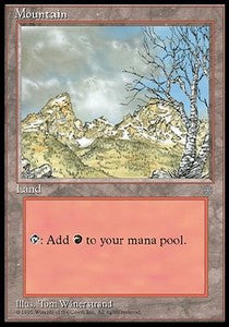 Mountain (V.2)⁣ - Ice Age⁣ (Land)