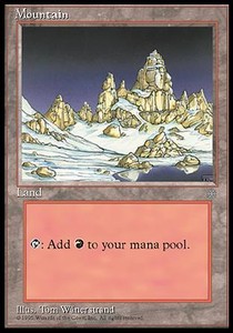 Mountain (V.3)⁣ - Ice Age⁣ (Land)