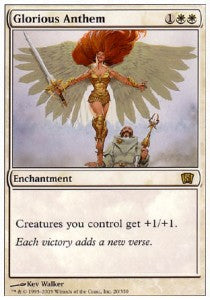Glorious Anthem⁣ - Eighth Edition⁣ (Rare)⁣ [20]