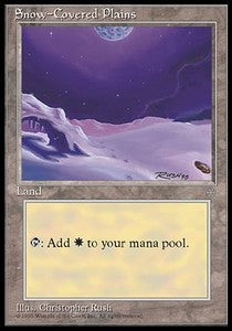 Snow-Covered Plains⁣ - Ice Age⁣ (Land)