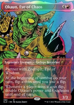 Okaun, Eye of Chaos (V.1)⁣ - Secret Lair Drop Series: Secretversary 2021⁣ (Rare)⁣ [380]