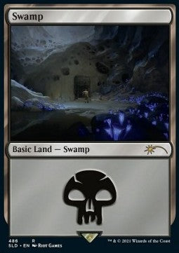 Swamp⁣ - Secret Lair Drop Series: Secretversary 2021⁣ (Rare)⁣ [486]