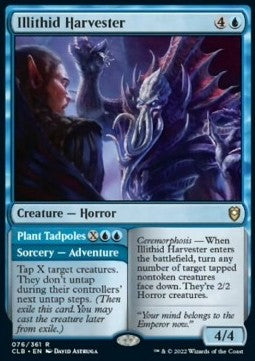 Illithid Harvester // Plant Tadpoles⁣ - Commander Legends: Battle for Baldur's Gate⁣ (Rare)⁣ [76]