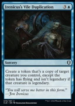 Irenicus's Vile Duplication⁣ - Commander Legends: Battle for Baldur's Gate⁣ (Uncommon)⁣ [78]