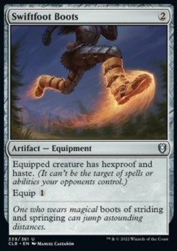 Swiftfoot Boots⁣ - Commander Legends: Battle for Baldur's Gate⁣ (Uncommon)⁣ [339]