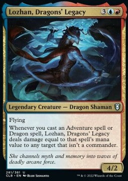 Lozhan, Dragons' Legacy⁣ - Commander Legends: Battle for Baldur's Gate⁣ (Uncommon)⁣ [281]