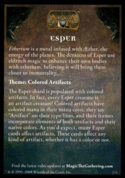 Tip: Esper⁣ - Shards of Alara⁣ (Tip Card)⁣ [2]