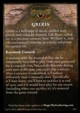 Tip: Grixis⁣ - Shards of Alara⁣ (Tip Card)⁣ [3]