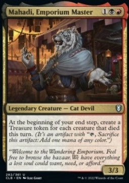 Mahadi, Emporium Master⁣ - Commander Legends: Battle for Baldur's Gate⁣ (Uncommon)⁣ [282]