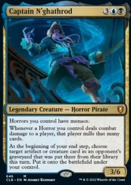 Captain N'ghathrod (V.1)⁣ - Commander Legends: Battle for Baldur's Gate: Extras⁣ (Mythic)⁣ [646]