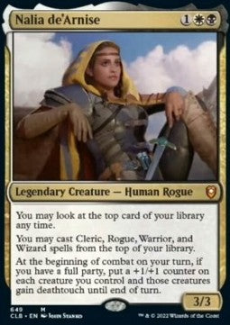 Nalia de'Arnise (V.1)⁣ - Commander Legends: Battle for Baldur's Gate: Extras⁣ (Mythic)⁣ [649]
