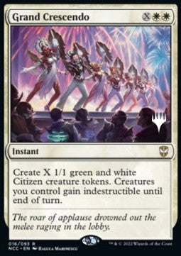 Grand Crescendo - Commander: Streets of New Capenna: Promos (Rare) [PNCC-16]