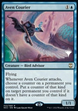 Aven Courier⁣ - Commander: Streets of New Capenna: Promos⁣ (Rare)⁣ [22]