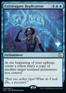 Extravagant Replication⁣ - Commander: Streets of New Capenna: Promos⁣ (Rare)⁣ [25]