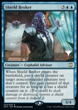Shield Broker⁣ - Commander: Streets of New Capenna: Promos⁣ (Rare)⁣ [29]
