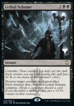 Lethal Scheme⁣ - Commander: Streets of New Capenna: Promos⁣ (Rare)⁣ [36]