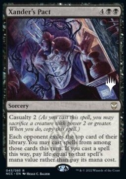 Xander's Pact⁣ - Commander: Streets of New Capenna: Promos⁣ (Rare)⁣ [43]
