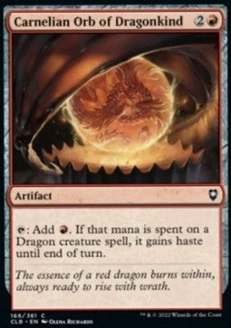 Carnelian Orb of Dragonkind⁣ - Commander Legends: Battle for Baldur's Gate⁣ (Common)⁣ [166]
