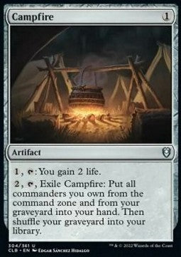 Campfire⁣ - Commander Legends: Battle for Baldur's Gate⁣ (Uncommon)⁣ [304]