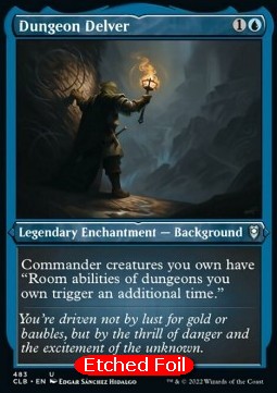 Dungeon Delver (V.1)⁣ - Commander Legends: Battle for Baldur's Gate: Extras⁣ (Uncommon)⁣ [483]