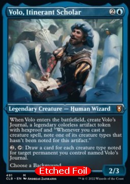 Volo, Itinerant Scholar (V.1)⁣ - Commander Legends: Battle for Baldur's Gate: Extras⁣ (Mythic)⁣ [491]