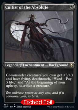 Cultist of the Absolute (V.1) - Commander Legends: Battle for Baldur's Gate: Extras (Rare) [XCLB-495]